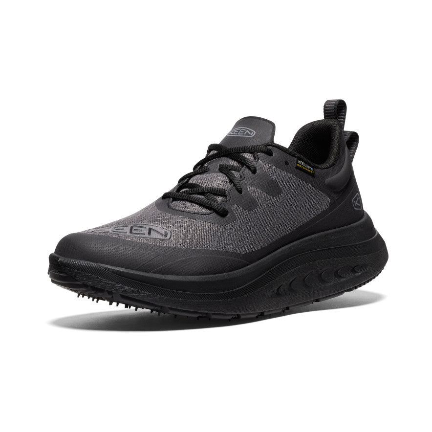 Vīriešu ūdensizturīgi pārgājienu apavi WK400 Black/Black - Attēls 3