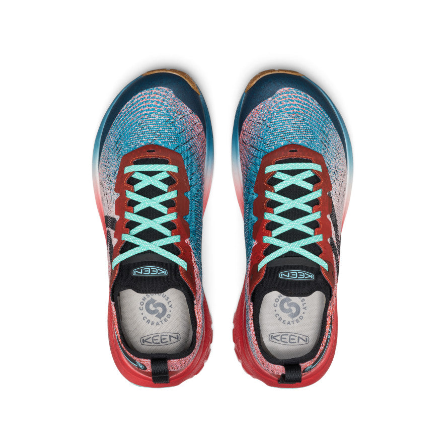 Men's Seek Trail Running Shoe Grenadine/Ocean Depths