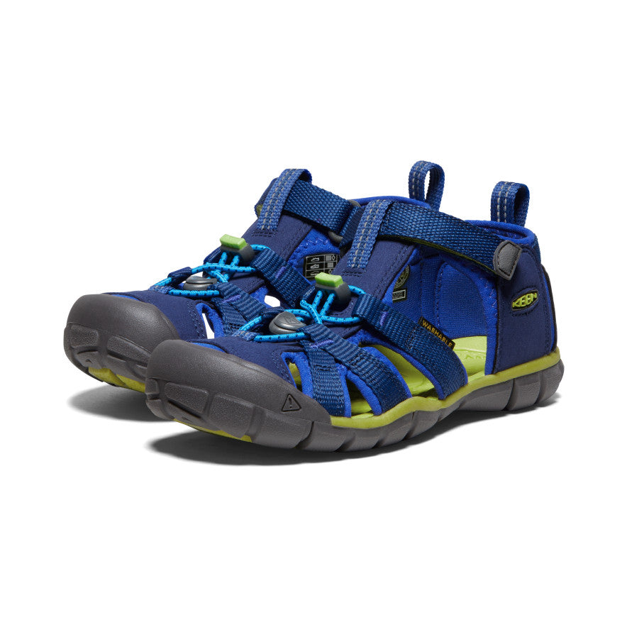 Big Kids' Seacamp II CNX Blue Depths/Chartreuse