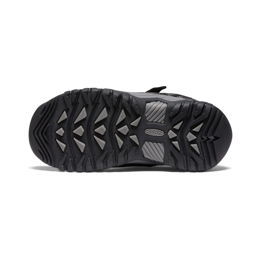 Mazo bērnu Targhee ūdensnecaurlaidīgie apavi Black/Steel Grey