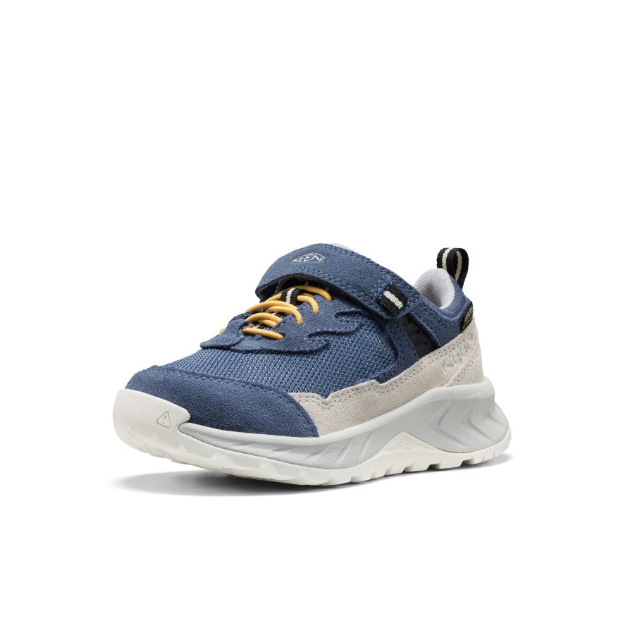 Bērnu ūdensnecaurlaidīgi pārgājienu apavi “Hightrail” Vintage Indigo/Alloy