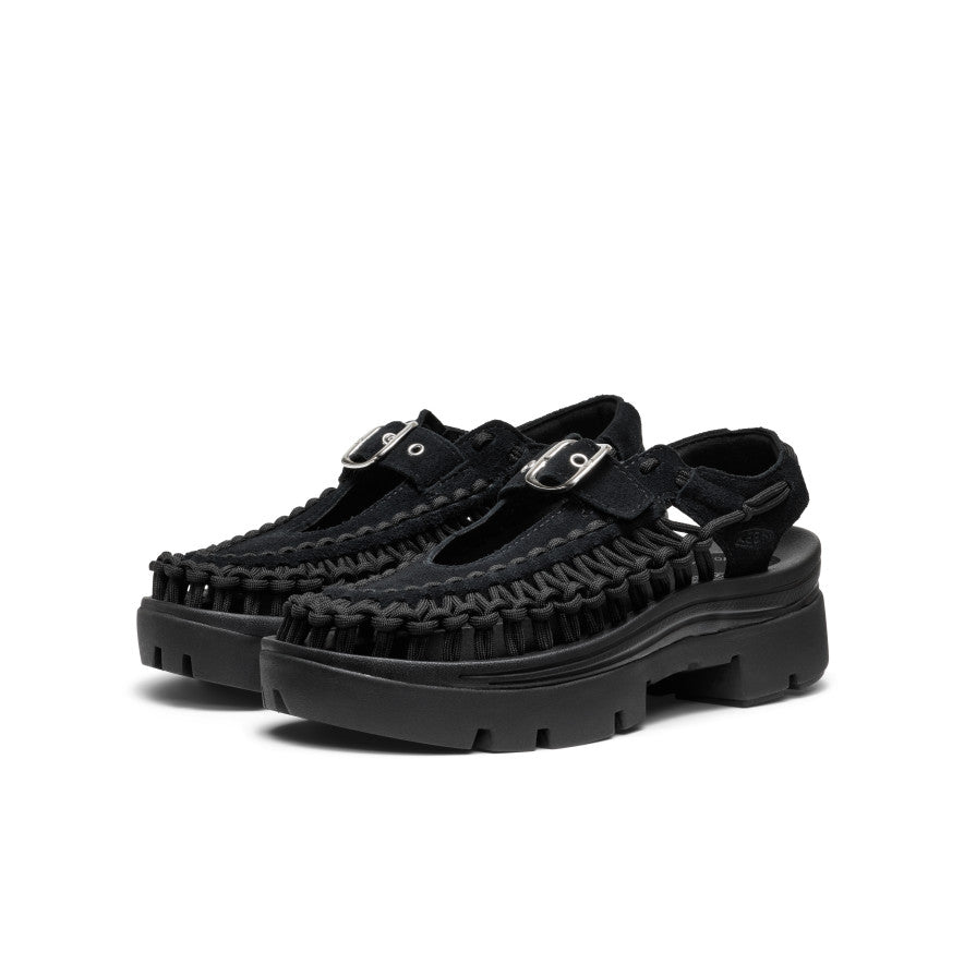 Uniseksa UNEEK PLT Mary Jane kedas Black/Black