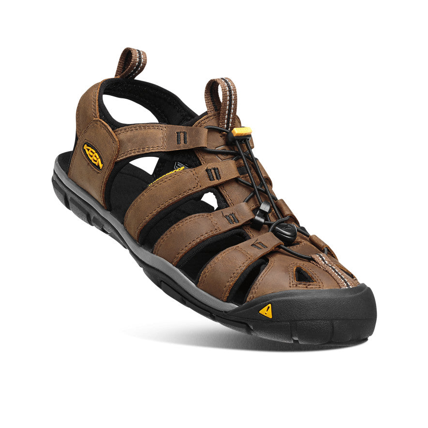 Vīriešu sandales "Clearwater CNX Leather" Dark Earth/Black