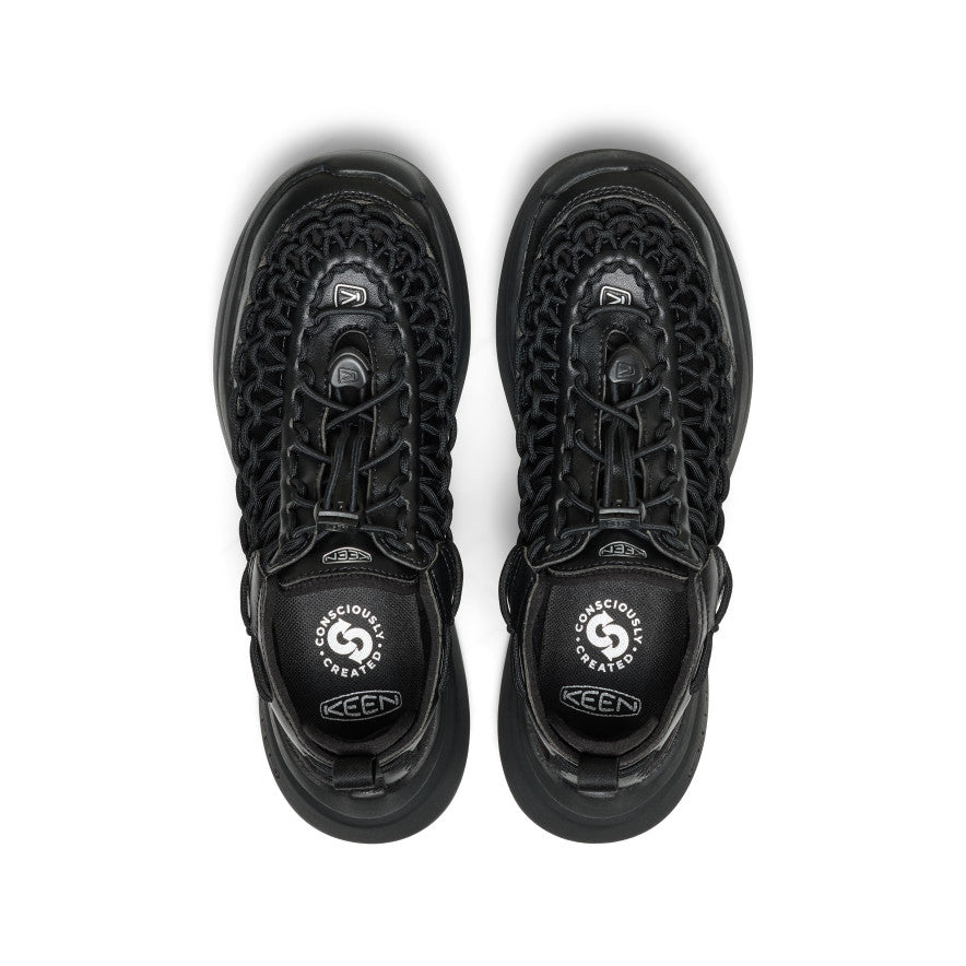 Women's UNEEK WK SNIDEL Sneaker Black/Silver - Image 4