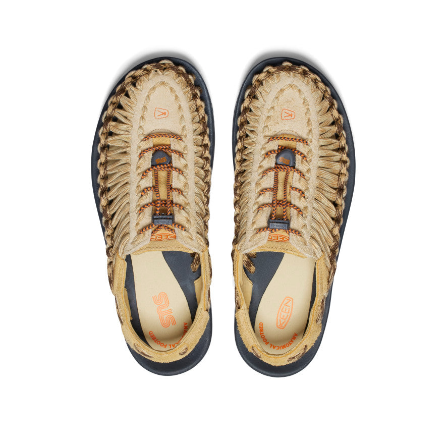 Men's UNEEK Flat Cord Sneaker x SNS New Wheat/Reed Yellow - Image 4