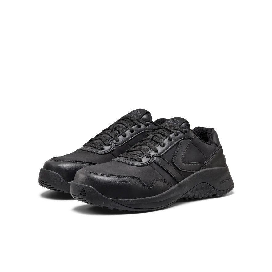 Women's KS86 Utility+ Work Sneaker (Carbon Toe) Black/Black - Image 2