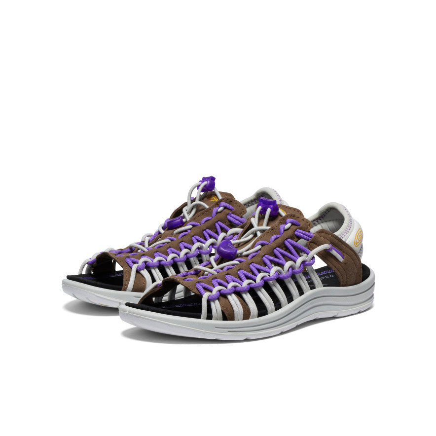 Women's UNEEK II Open Toe x emmi Dark Earth/Tillandsia Purple - Attēls 2