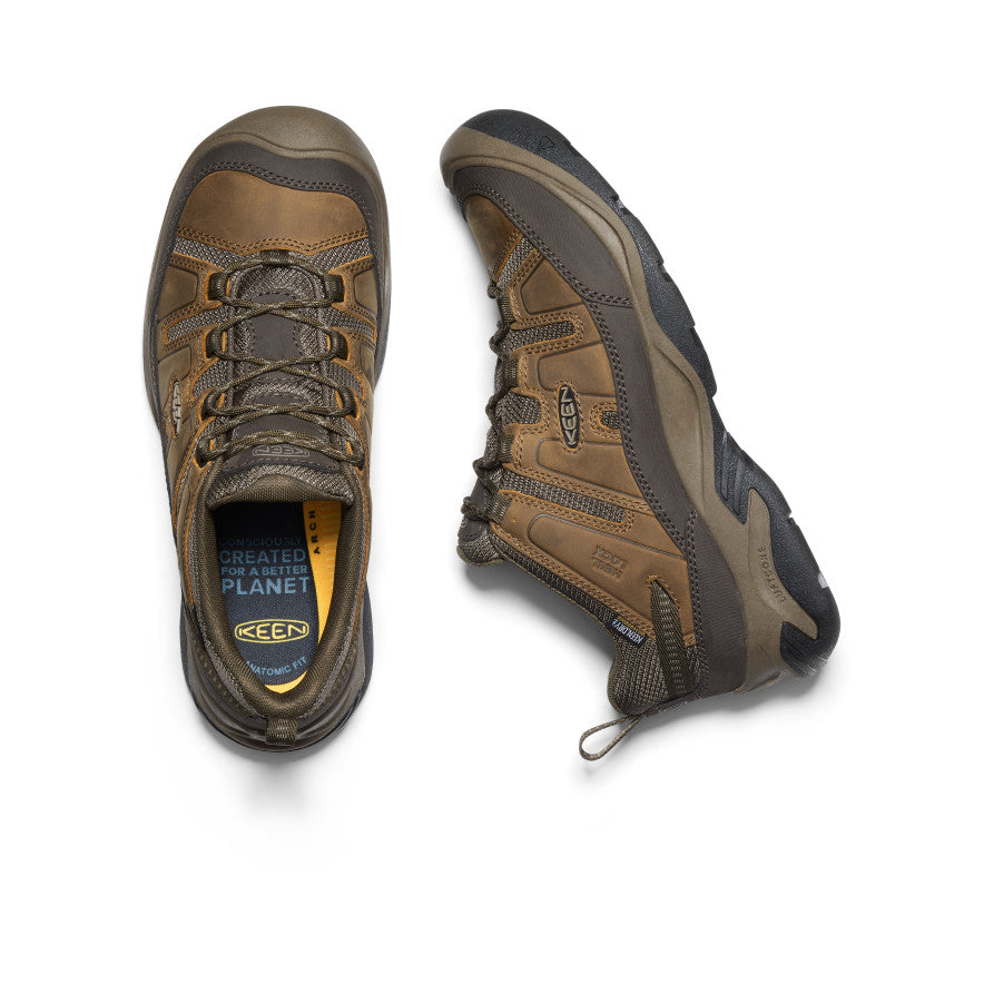 Men's Circadia Waterproof Shoe Wide Shitake/Brindle - Image 4
