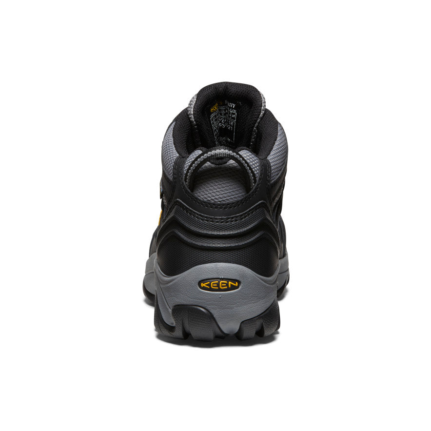 Vīriešu Lansing Mid Waterproof (ar tērauda purngalu) Black/Steel Grey