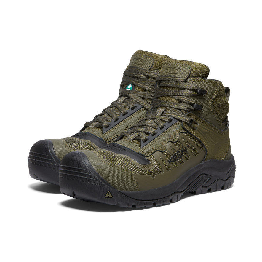 Vīriešu CSA Reno Mid Waterproof (oglekļa purngals) Dark Olive/Black