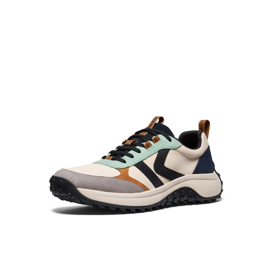 Vīriešu ādas sporta apavi KS86 Granite Green/Curry