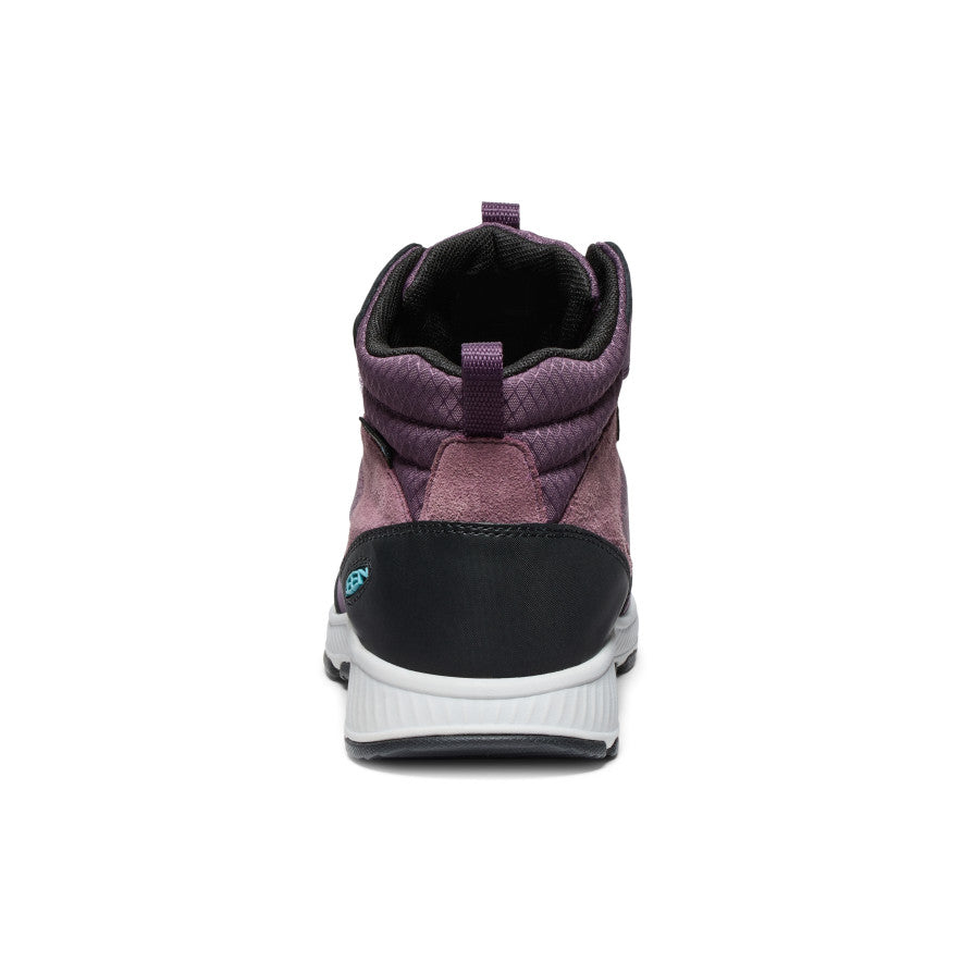 Big Kids' Skua Waterproof Boot Black Plum/Plum Perfect