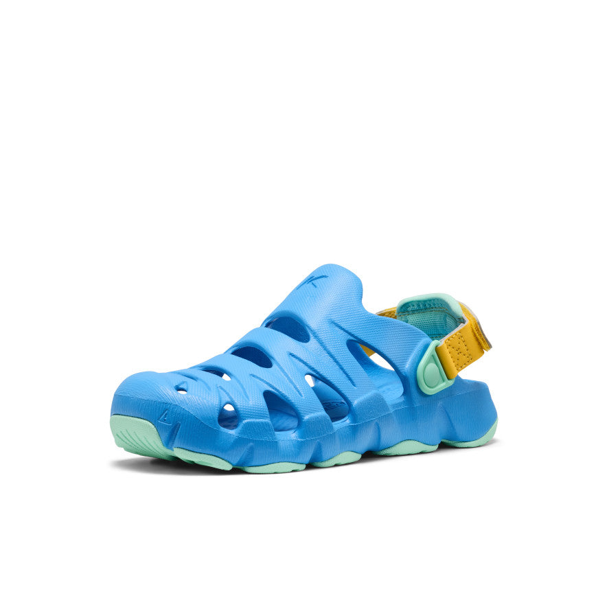 Big Kids' HyperFLT Clog Azure Blue/Daffodil - Image 3