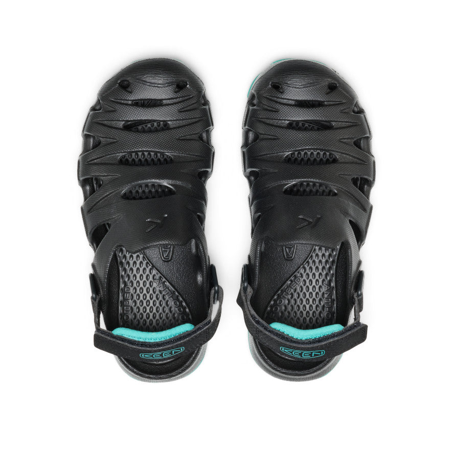 Black/Bright Aqua