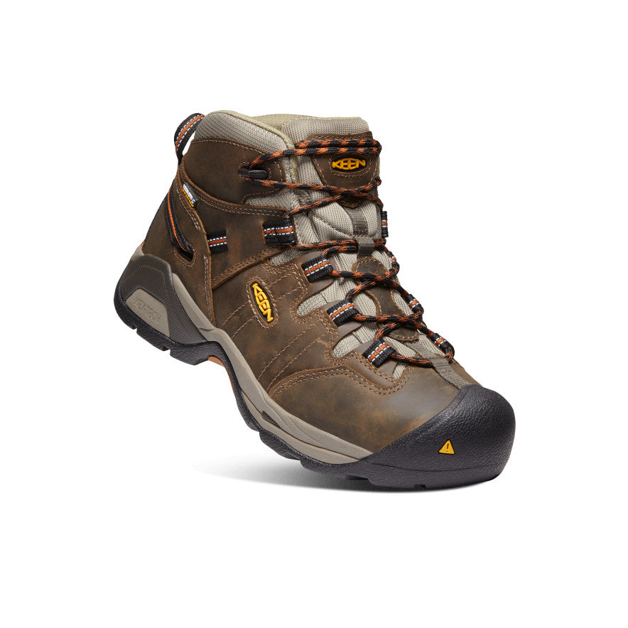 Black Olive/Leather Brown