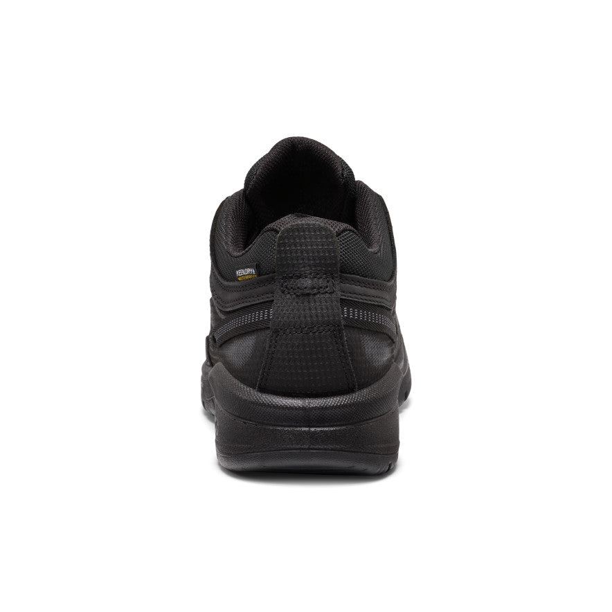 Men's Targhee IV Waterproof Work Shoe (Soft Toe) Black/Black - Image 5