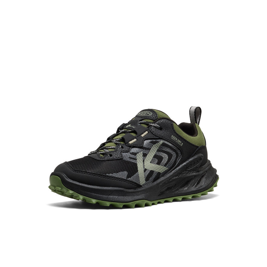 Bērnu ūdensnecaurlaidīgie apavi Zionic Black/Bronze Green - Attēls 3