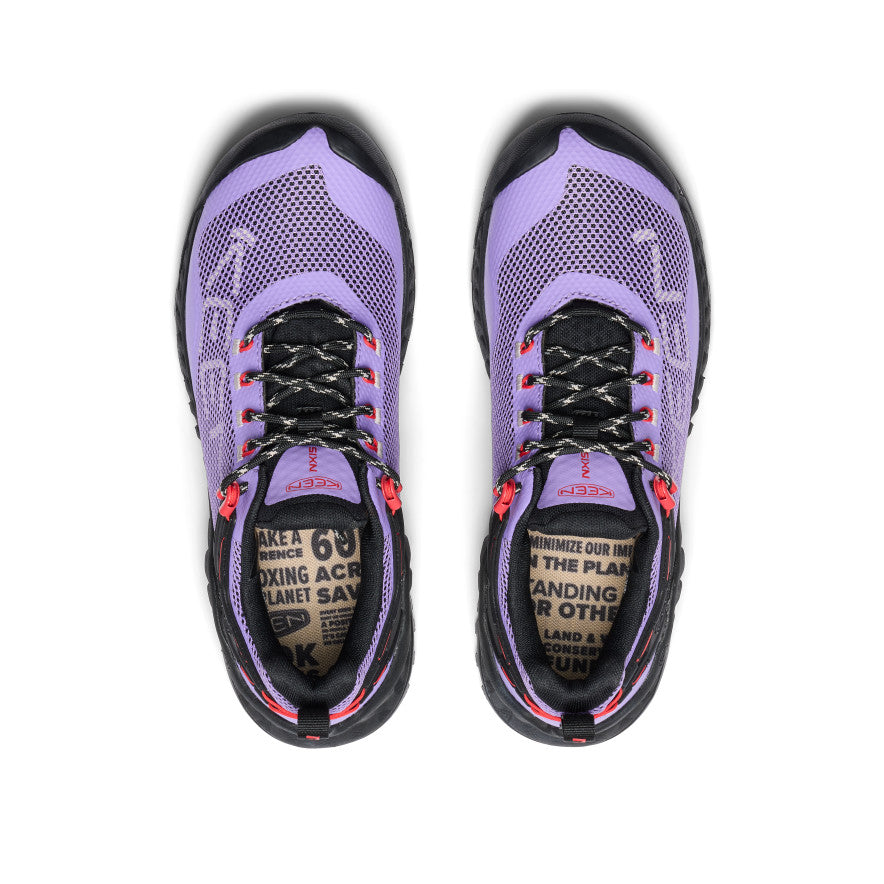 Sieviešu ūdensnecaurlaidīgie apavi NXIS EVO Paisley Purple/Poppy Red