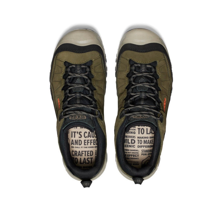 Dark Olive/Gold Flame