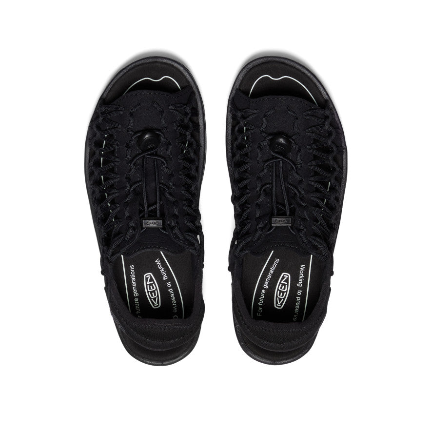 Sieviešu UNEEK II vaļēju purngalu kedas Black/Black