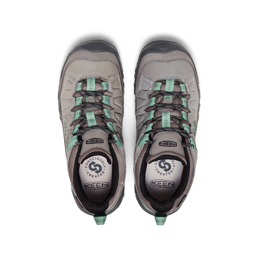 Sieviešu Targhee IV Wide ūdensnecaurlaidīgie pārgājienu apavi Alloy/Granite Green - Attēls 4
