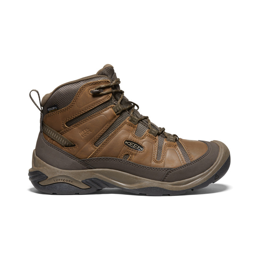 Men's Circadia Waterproof Boot Wide Bison/Brindle - Image 1
