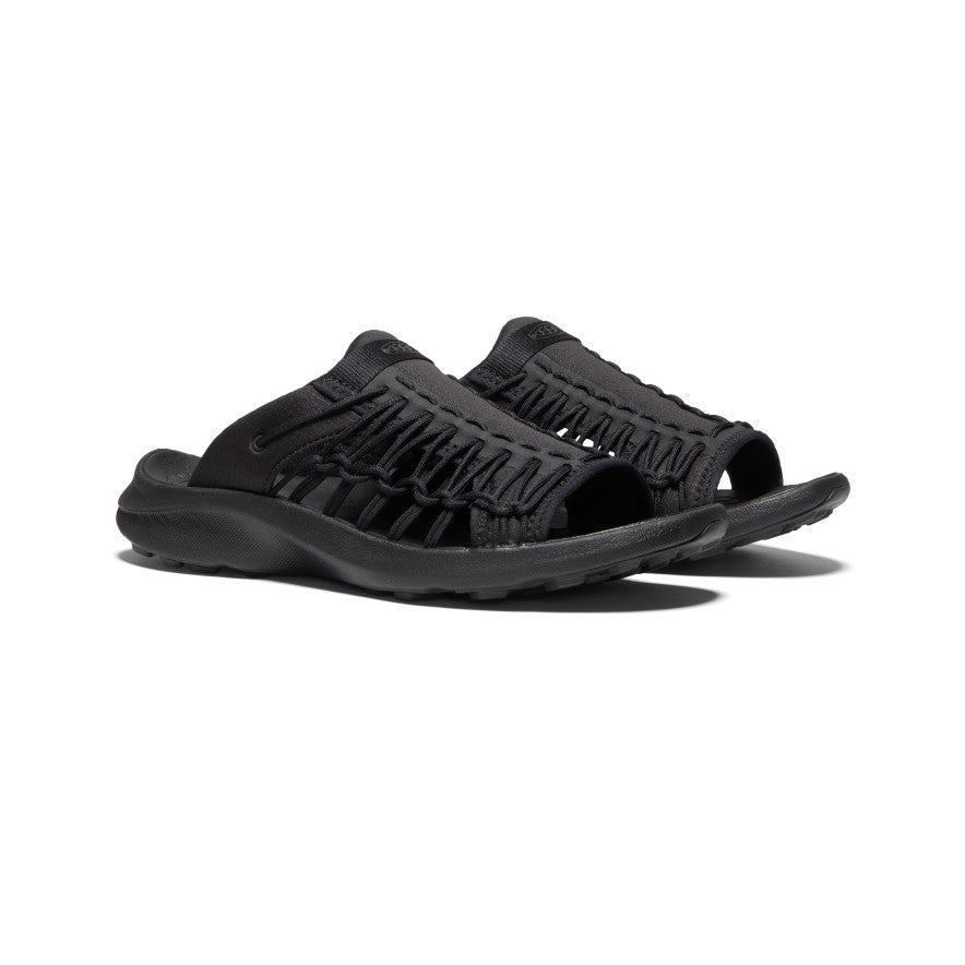 Men's UNEEK SNK Slide Black/Black - Image 2