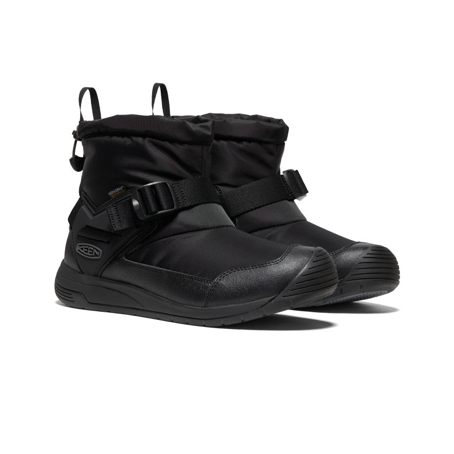 Vīriešu ūdensdrošie uzvelkamie zābaki “Hoodromeo” Black/Black - Attēls 2