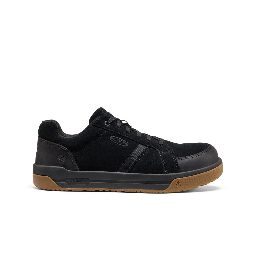 Men's Kenton ESD Work Shoe (Carbon Toe) Black/Gum - Image 1