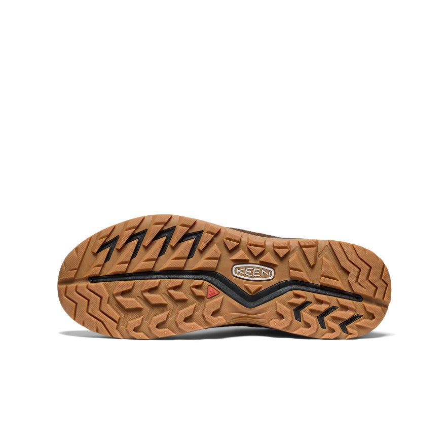 Vīriešu Hightrail ventilējamie pārgājienu apavi Dark Earth/Oak Buff