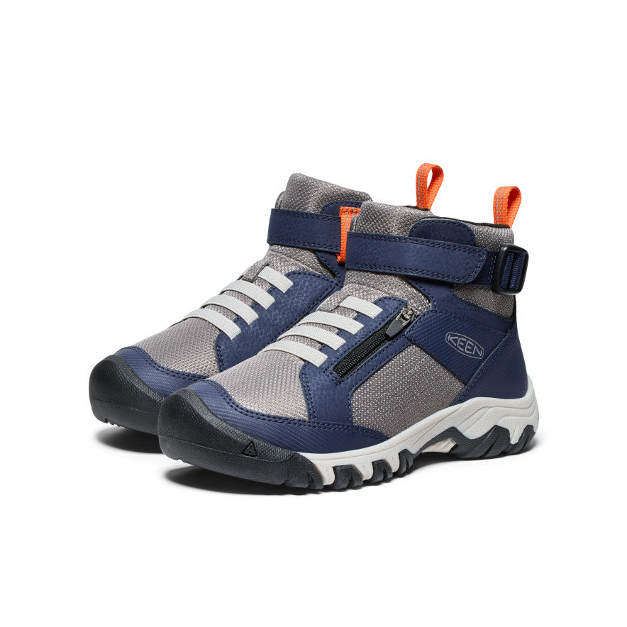 Big Kids' Targhee Boundless Hiking Boot Naval Academy/Steel Grey - Image 2