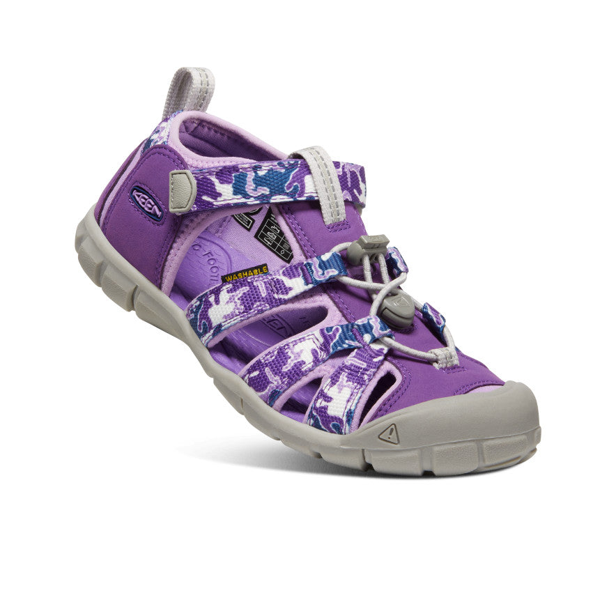 Big Kids' Seacamp II CNX Camo/Tillandsia Purple