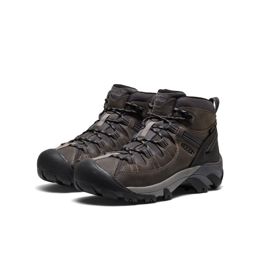Vīriešu pārgājienu zābaki Targhee II Mid Waterproof Steel Grey/Black