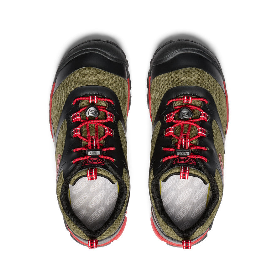 Lielāku bērnu ūdensnecaurlaidīgi sporta apavi “Tread Rover” Martini Olive/Red Carpet - Attēls 4