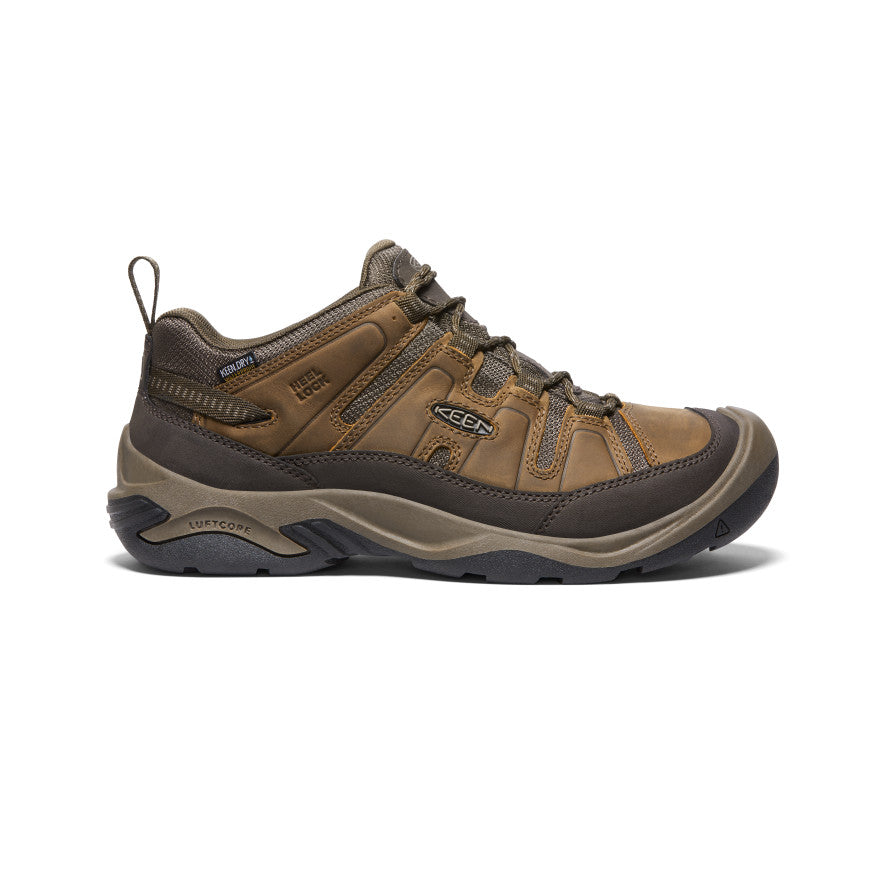 Men's Circadia Waterproof Shoe Wide Shitake/Brindle - Image 1