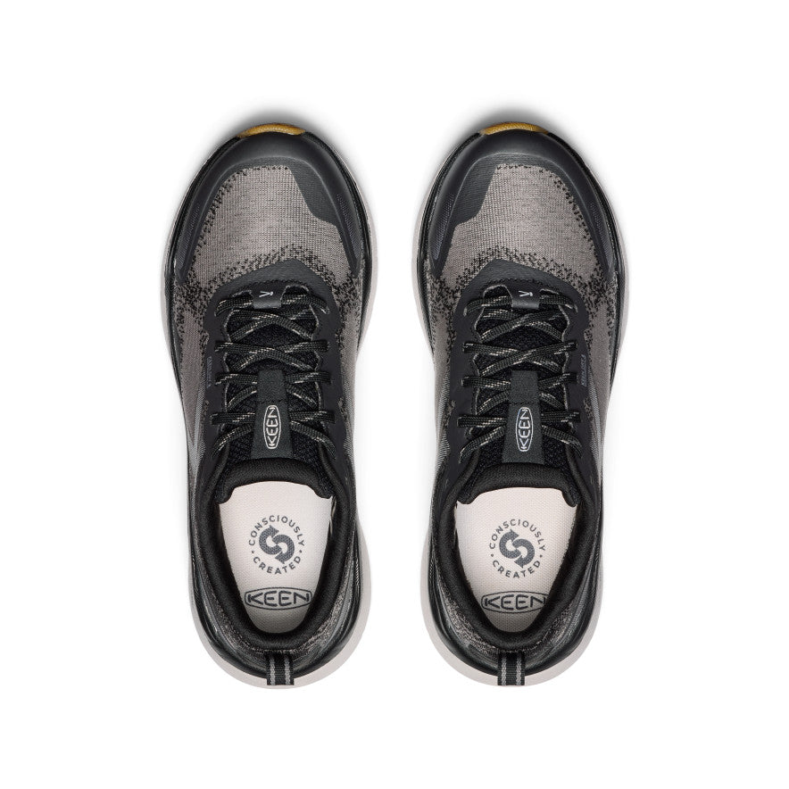 Women's Leiki Waterproof Hiking Shoe Black/Steel Grey