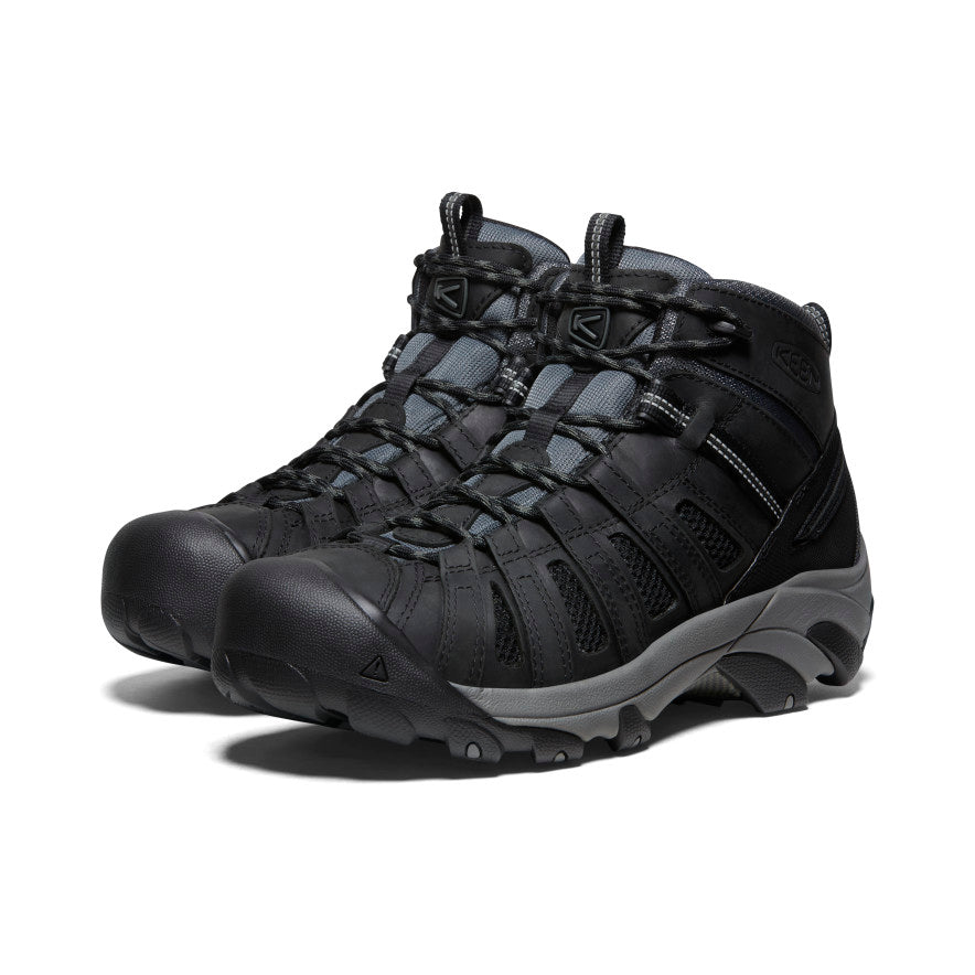 Vīriešu Flint Mid (tērauda purngals) Black/Dark Shadow - Attēls 2