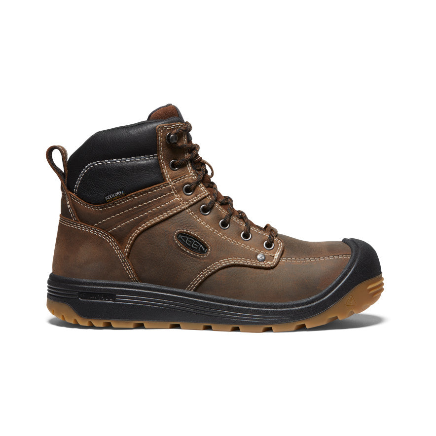 Men's Fort Wayne 6" Waterproof (Carbon Toe) Dark Earth/Gum - Image 1