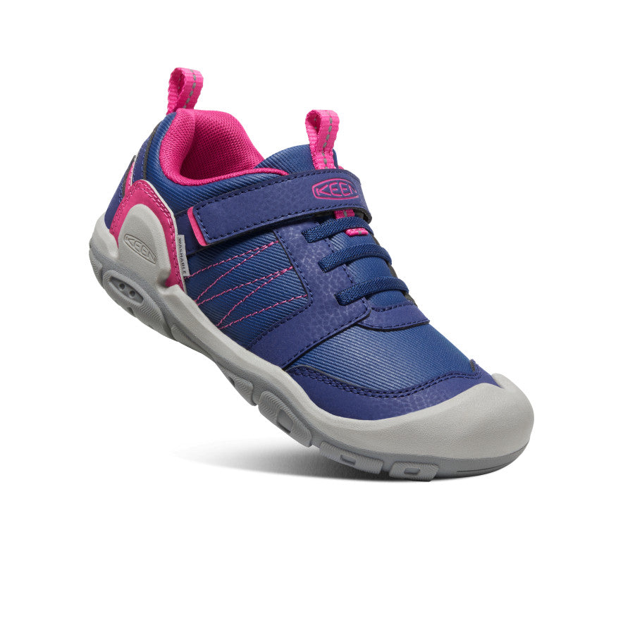 Big Kids' Knotch Peak Sneaker Blue Depths/Pink Peacock - Image 3