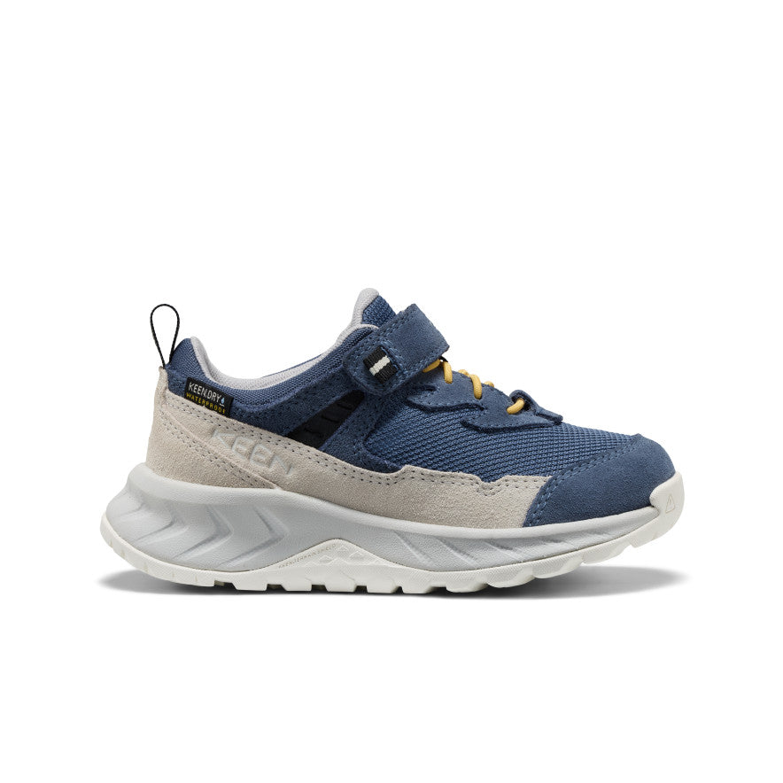 Bērnu ūdensnecaurlaidīgi pārgājienu apavi “Hightrail” Vintage Indigo/Alloy