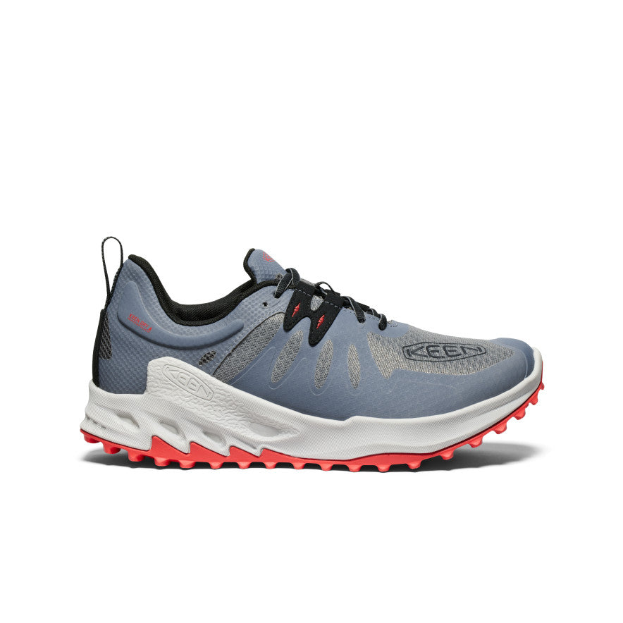 Men's Zionic Waterproof Hiking Shoe Steel Grey/Poppy Red