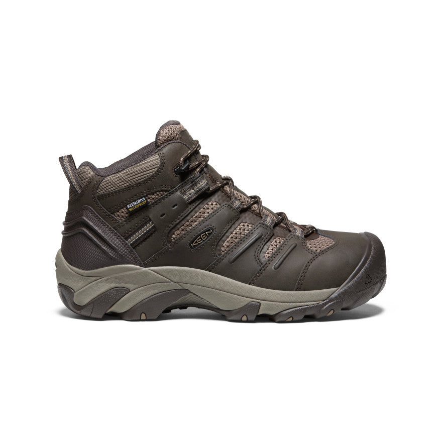 Vīriešu Lansing Mid Waterproof (ar tērauda purngalu) Mulch/Shitake