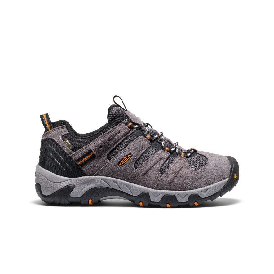 Vīriešu Headout ūdensnecaurlaidīgie pārgājienu apavi Steel Grey/Orange Pepper