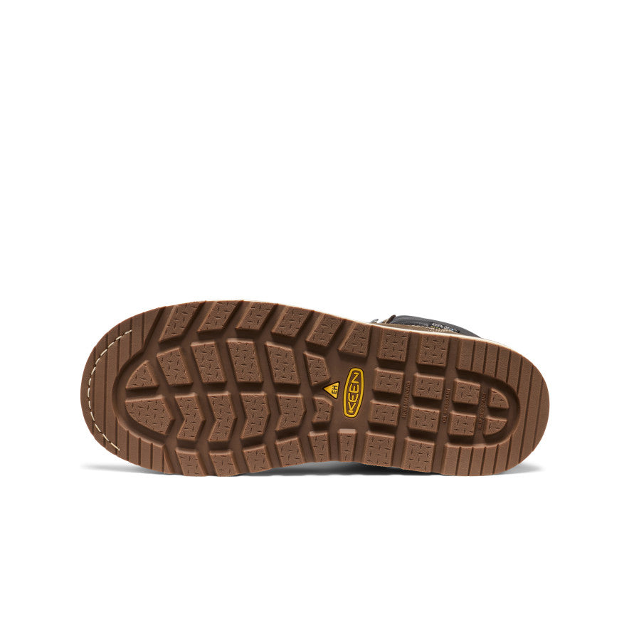 Vīriešu 6 collu ūdensnecaurlaidīgie zābaki Cincinnati (ar oglekļa šķiedras purngalu) Dark Chocolate/Sandshell - Attēls 6