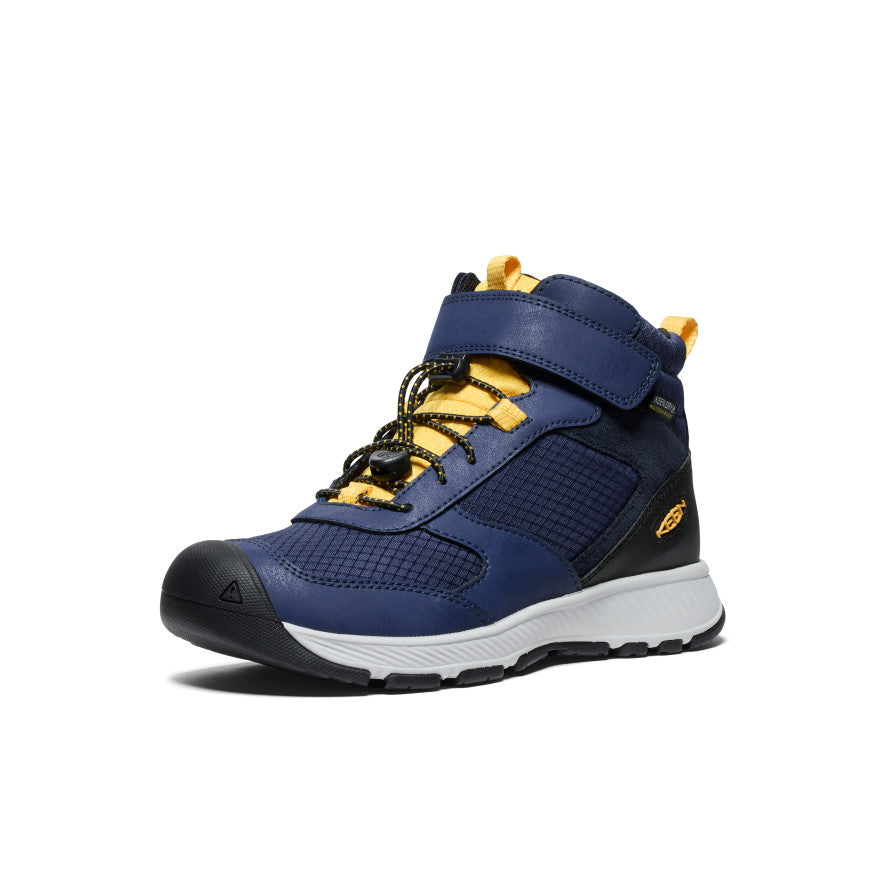 Big Kids' Skua Waterproof Boot Naval Academy/Yolk Yellow