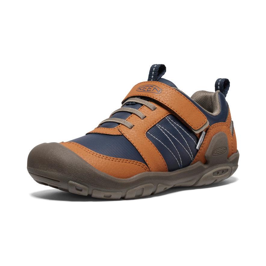 Big Kids' Knotch Peak Sneaker KEEN Maple/Sky Captain