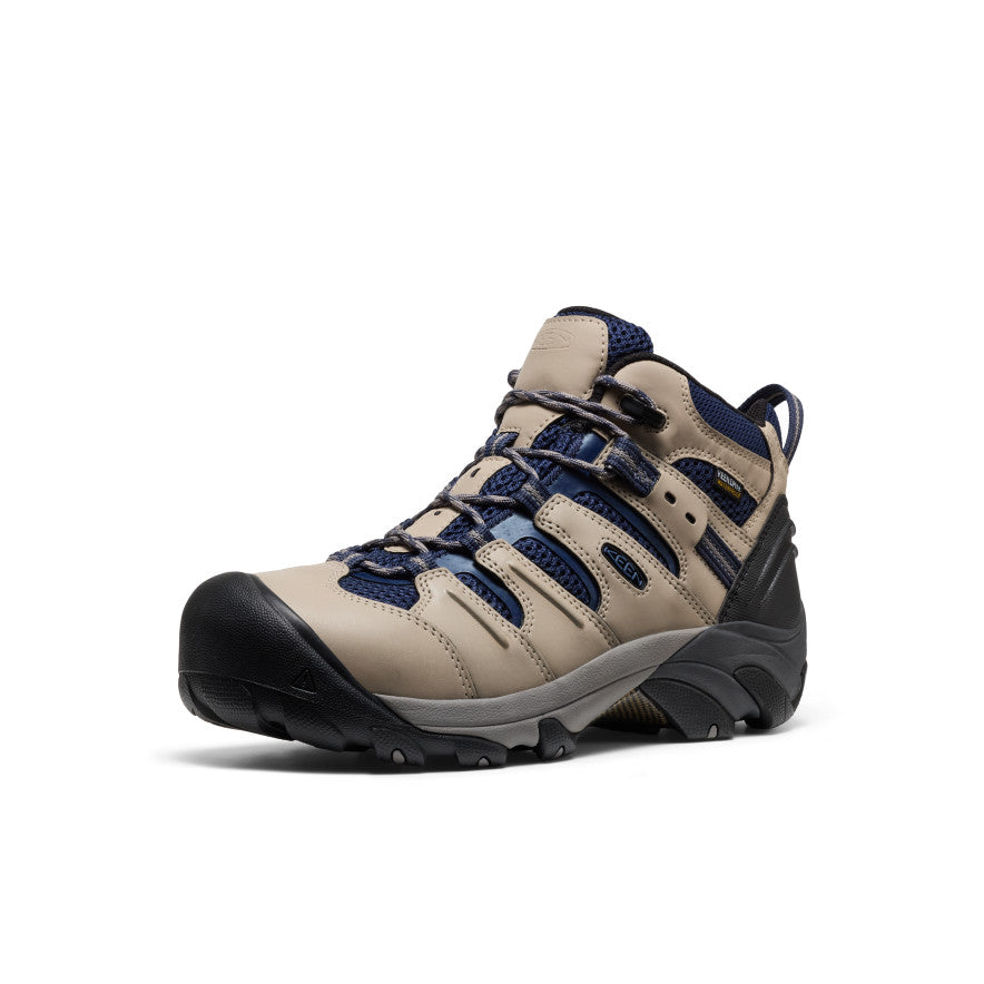 Vīriešu Lansing Mid Waterproof (ar tērauda purngalu) Plaza Taupe/Black - Attēls 3