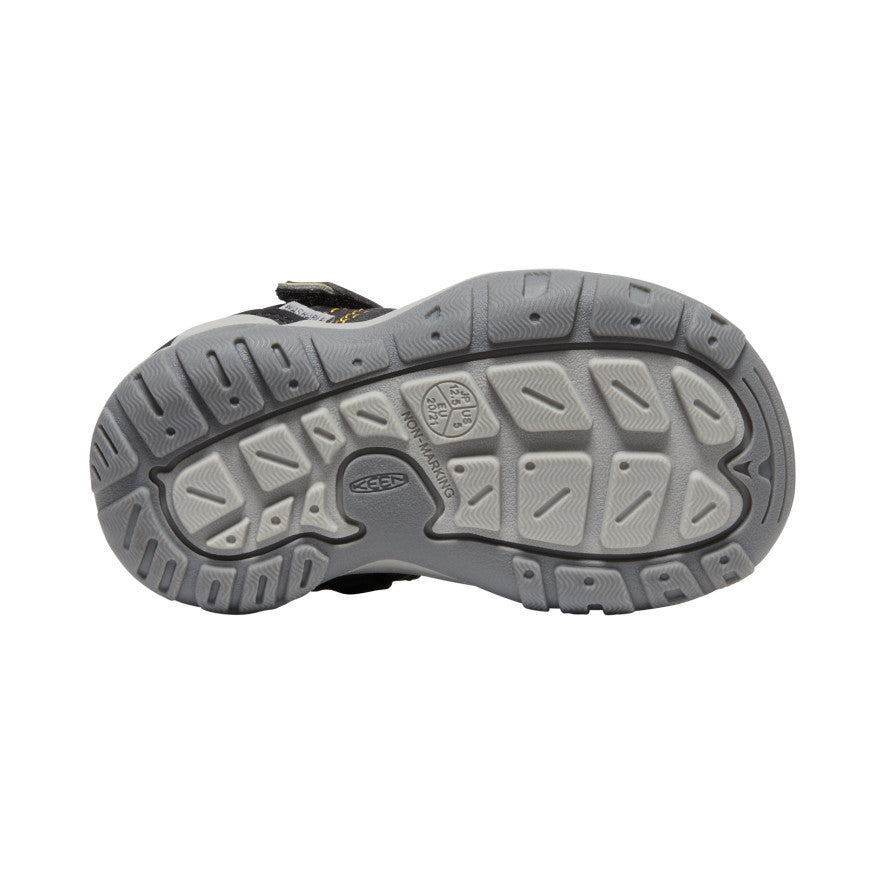 Toddlers' Knotch Peak Sneaker Black/Keen Yellow - Image 5