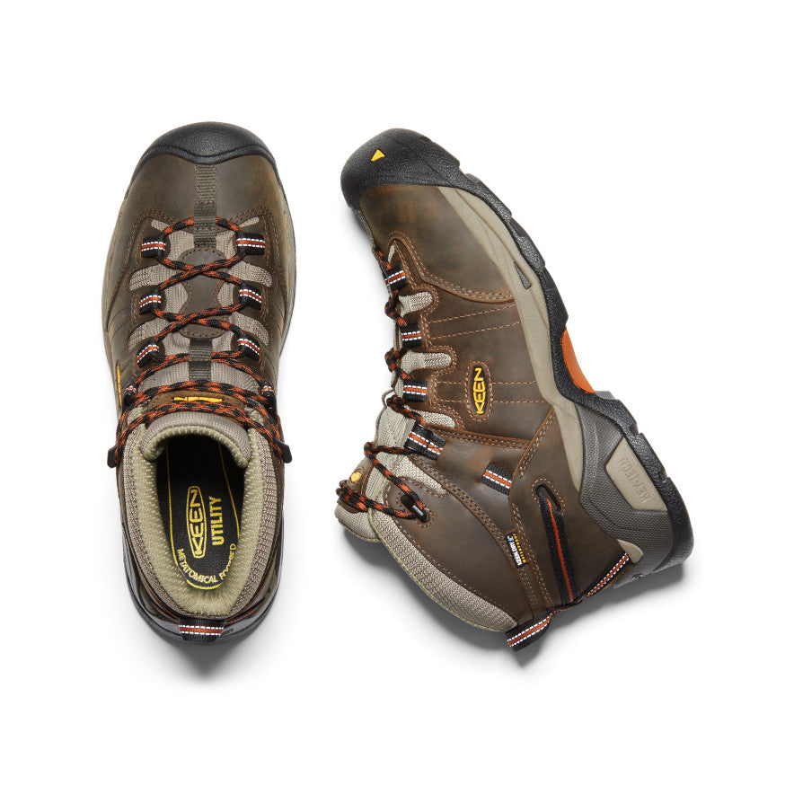 Black Olive/Leather Brown