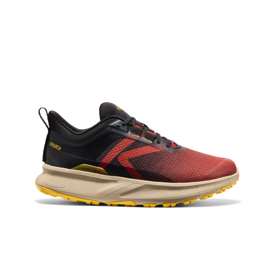 Vīriešu 450. sērijas ūdensnecaurlaidīgie pārgājienu apavi Red Ochre/Black